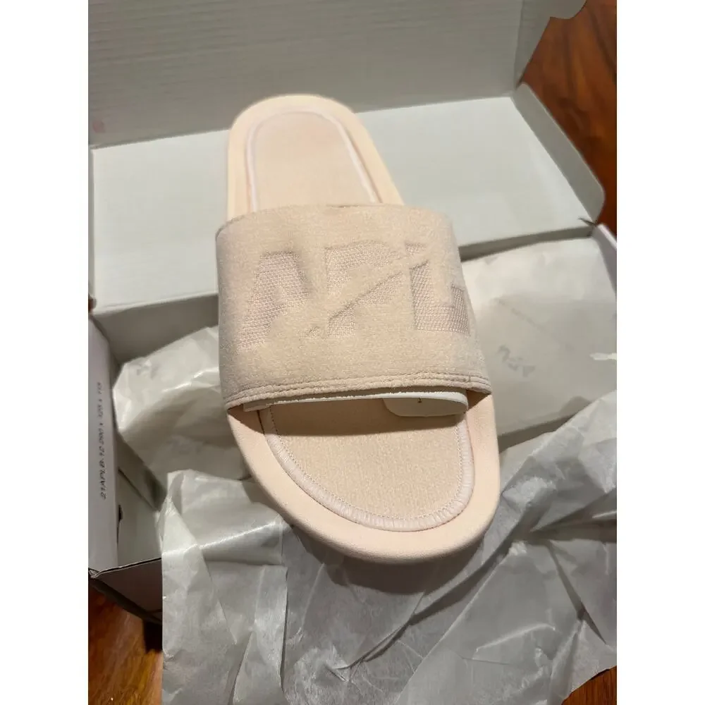 New APL techloom velvet crème slides sandals size 8 - Picture 7 of 9